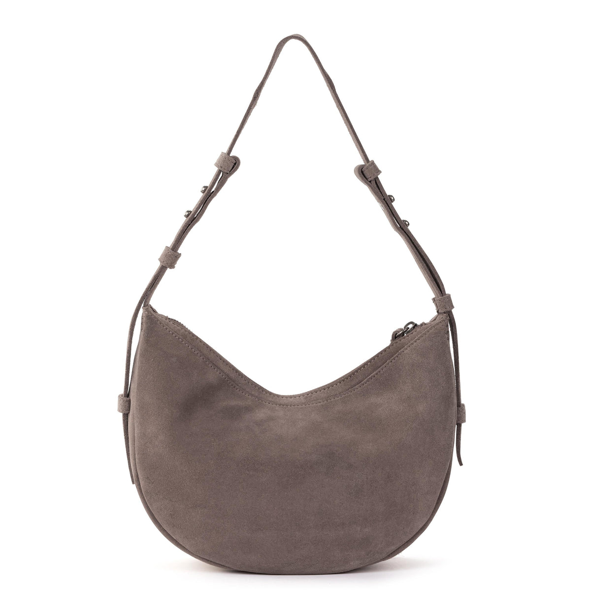 The Sak Tess Shoulder Bag - Leather - Mushroom Suede