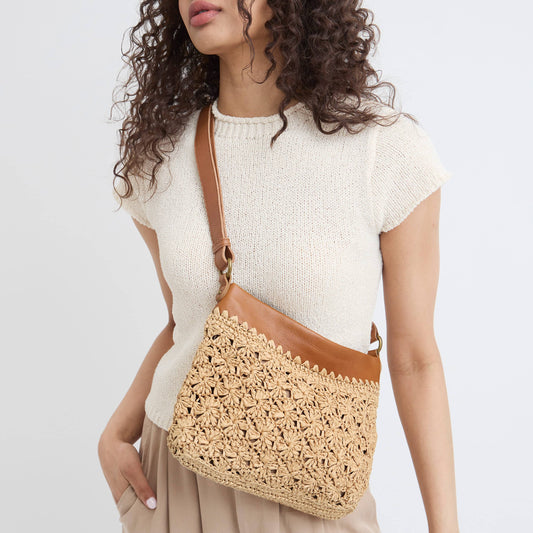 The Sak Melrose Crossbody - Straw - Natural Primrose