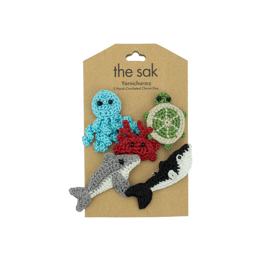 The Sak Yarnicharmz 5 Pack - Hand Crochet - Under The Sea
