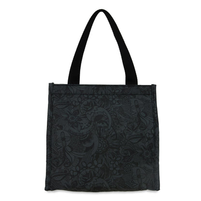 Sakroots On The Go Lunch Bag - EcoTwill - Black Spirit Desert