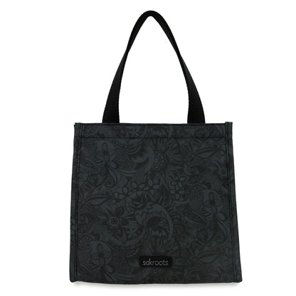 Sakroots On The Go Lunch Bag - EcoTwill - Black Spirit Desert