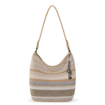 The Sak Sequoia Hobo - Hand Crochet - Sand Stripe