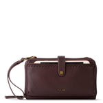 The Sak Iris Smartphone Wallet - Leather - Mahogany