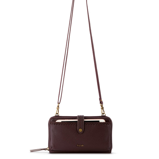 The Sak Iris Smartphone Wallet - Leather - Mahogany