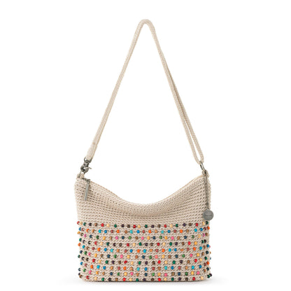 The Sak Lumi Crossbody - Hand Crochet - Ecru Multi Beads