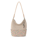 The Sak Sequoia Hobo - Hand Crochet - Ecru Multi Beads