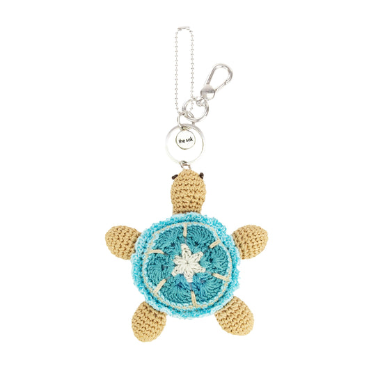 The Sak Yarnicharmz Dangle - Hand Crochet - Sea Turtle