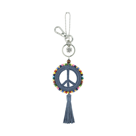 The Sak Yarnicharmz Dangle - Hand Crochet - Maritime Peace