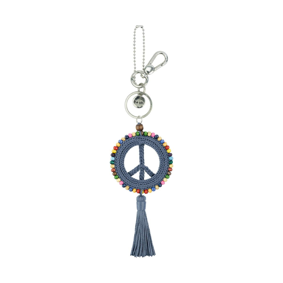The Sak Yarnicharmz Dangle - Hand Crochet - Maritime Peace