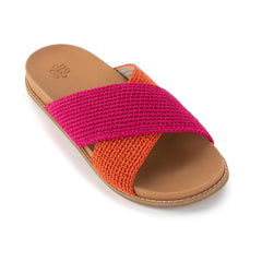 Hand Crochet - Pinkberry Cayenne Block