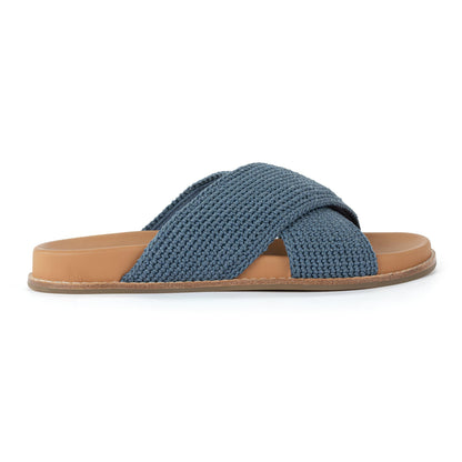 The Sak Penelope Sandal - Hand Crochet - Maritime