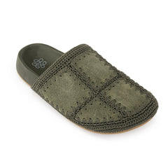 Leather - Moss Suede Patch