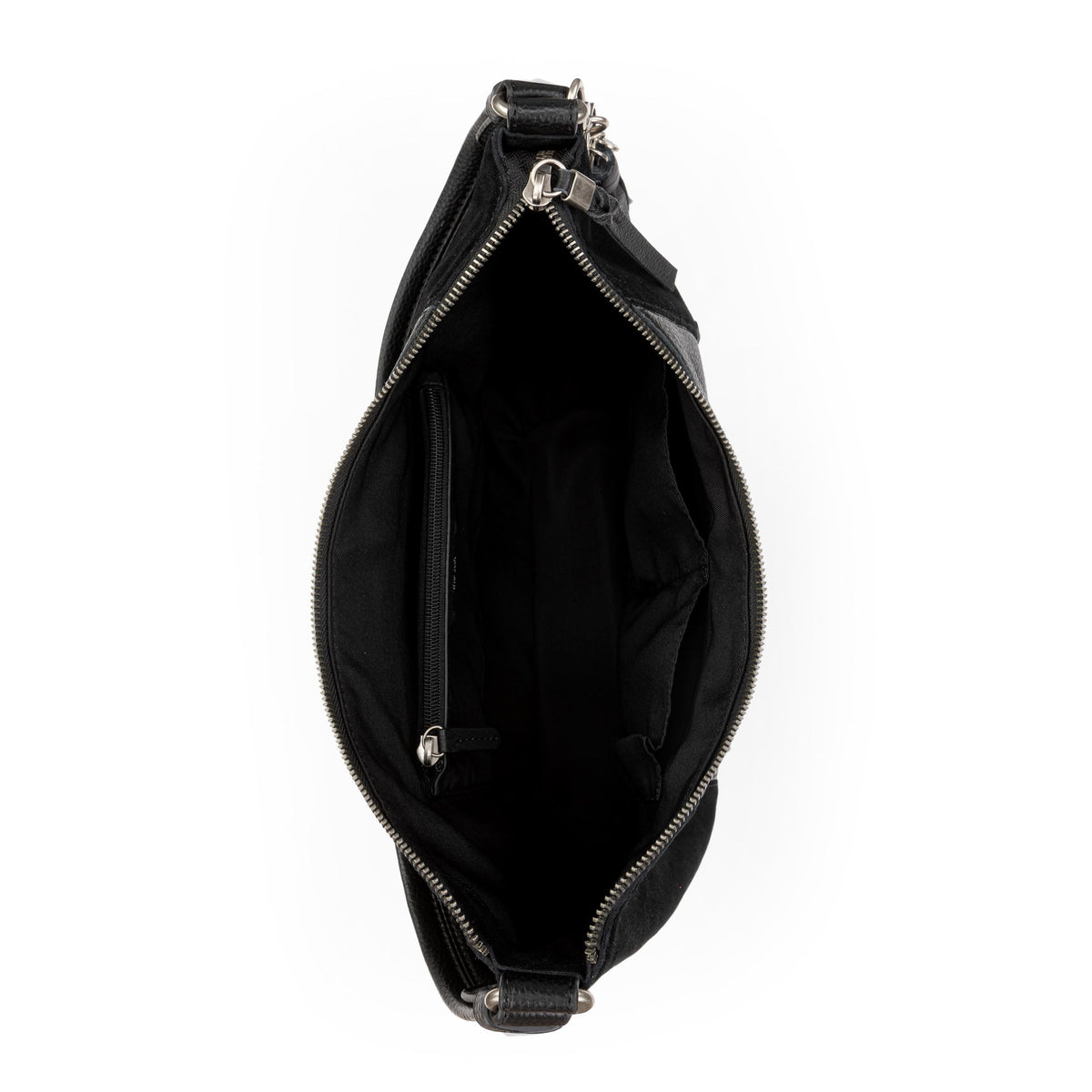 The Sak Sequoia Hobo - Leather - Black Suede Block