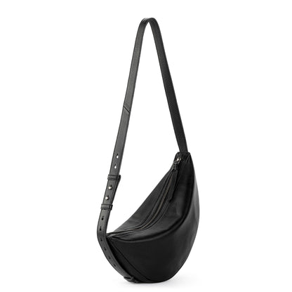 The Sak Tess Large Sling - Leather - Black