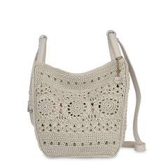 Hand Crochet - Natural Medallion