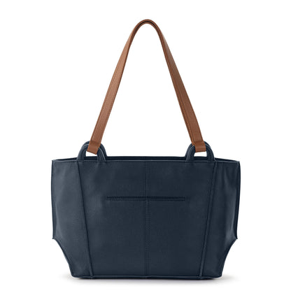 The Sak Los Feliz Satchel - Leather - Indigo