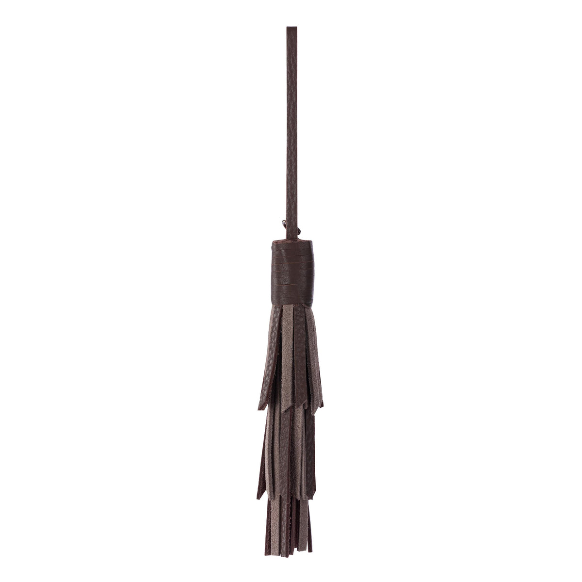 The Sak Cypress Tassel Dangle - Leather - Mushroom
