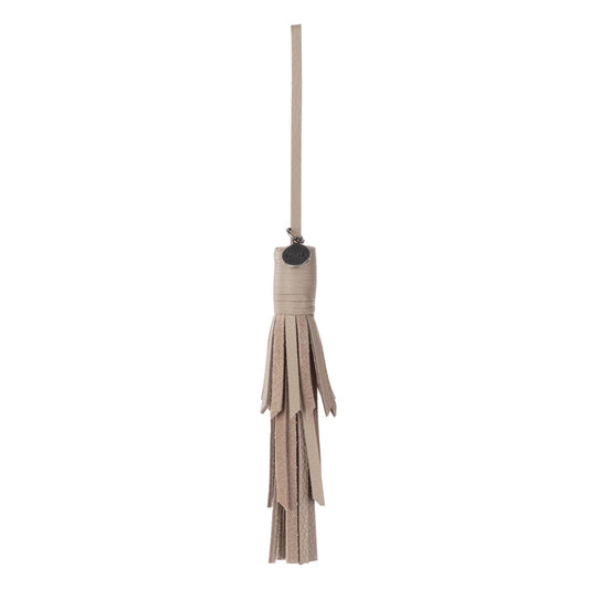 The Sak Cypress Tassel Dangle - Leather - Sand