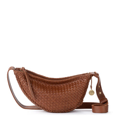 Leather - Woven Cognac