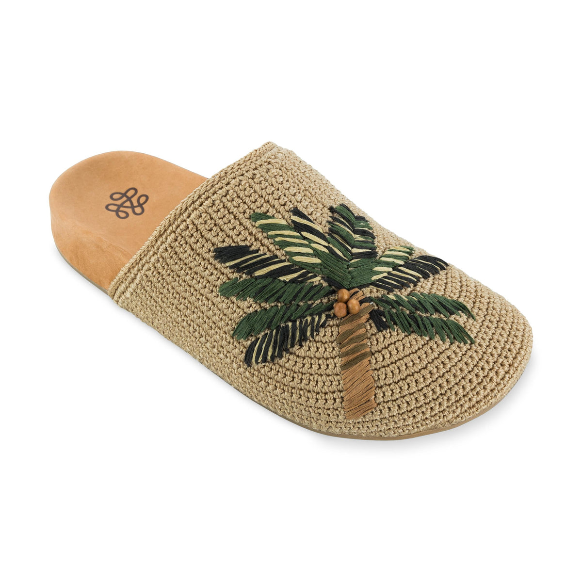 The Sak Bolinas Clog - Hand Crochet - Palm Tree
