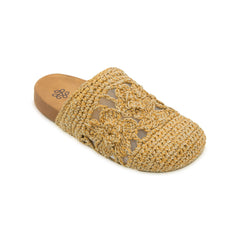 Hand Crochet - Natural Tonal Flower