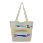 The Sak Sola Carryall Tote - Hand Crochet - Sardines