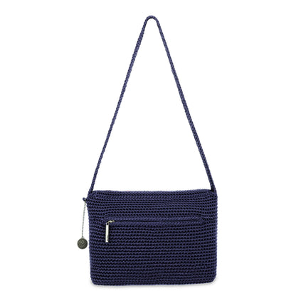 The Sak Marlow Flap Shoulder Bag - Hand Crochet - Lobster