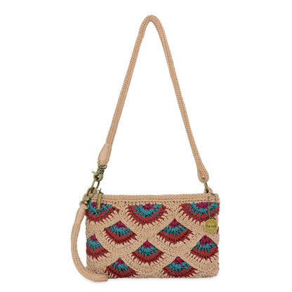 The Sak Vita Convertible Wristlet - Hand Crochet - Bamboo Mermaid