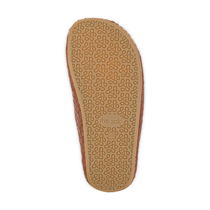 The Sak Bolinas Woven Clog - Leather - Woven Cognac