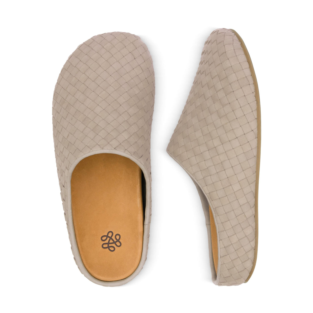 The Sak Bolinas Woven Clog - Leather - Woven Sand