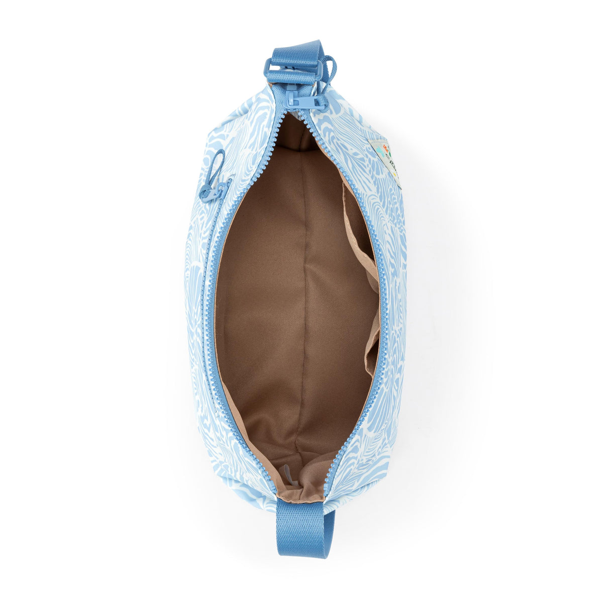 Sakroots Banyan Hobo - EcoTwill - Blue Aura Seashore