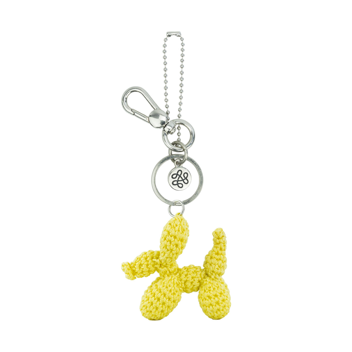 The Sak Yarnicharmz Dangle - Hand Crochet - Balloon Dog