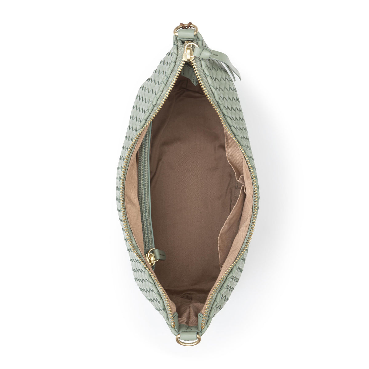 The Sak Juniper Small Hobo - Leather - Meadow Woven