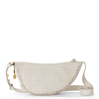 The Sak Tess Sling - Leather - Stone Woven