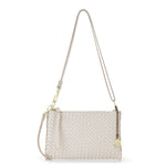 The Sak Vita Convertible Wristlet - Leather - Stone Woven