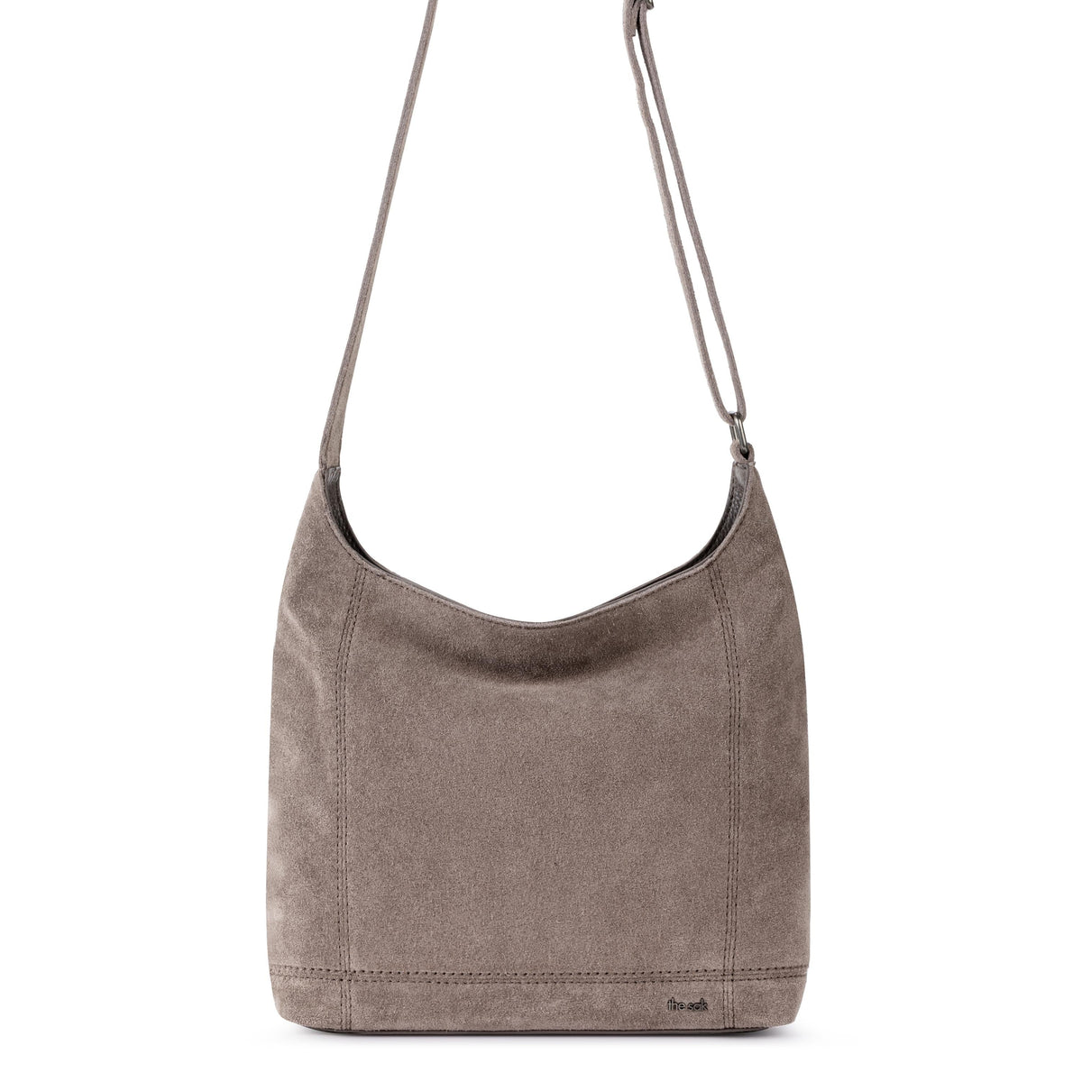 The Sak De Young Crossbody - Leather - Mushroom Suede
