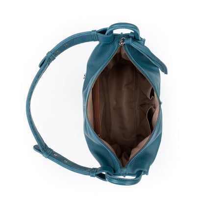 The Sak Los Feliz Hobo - Leather - Deep Teal