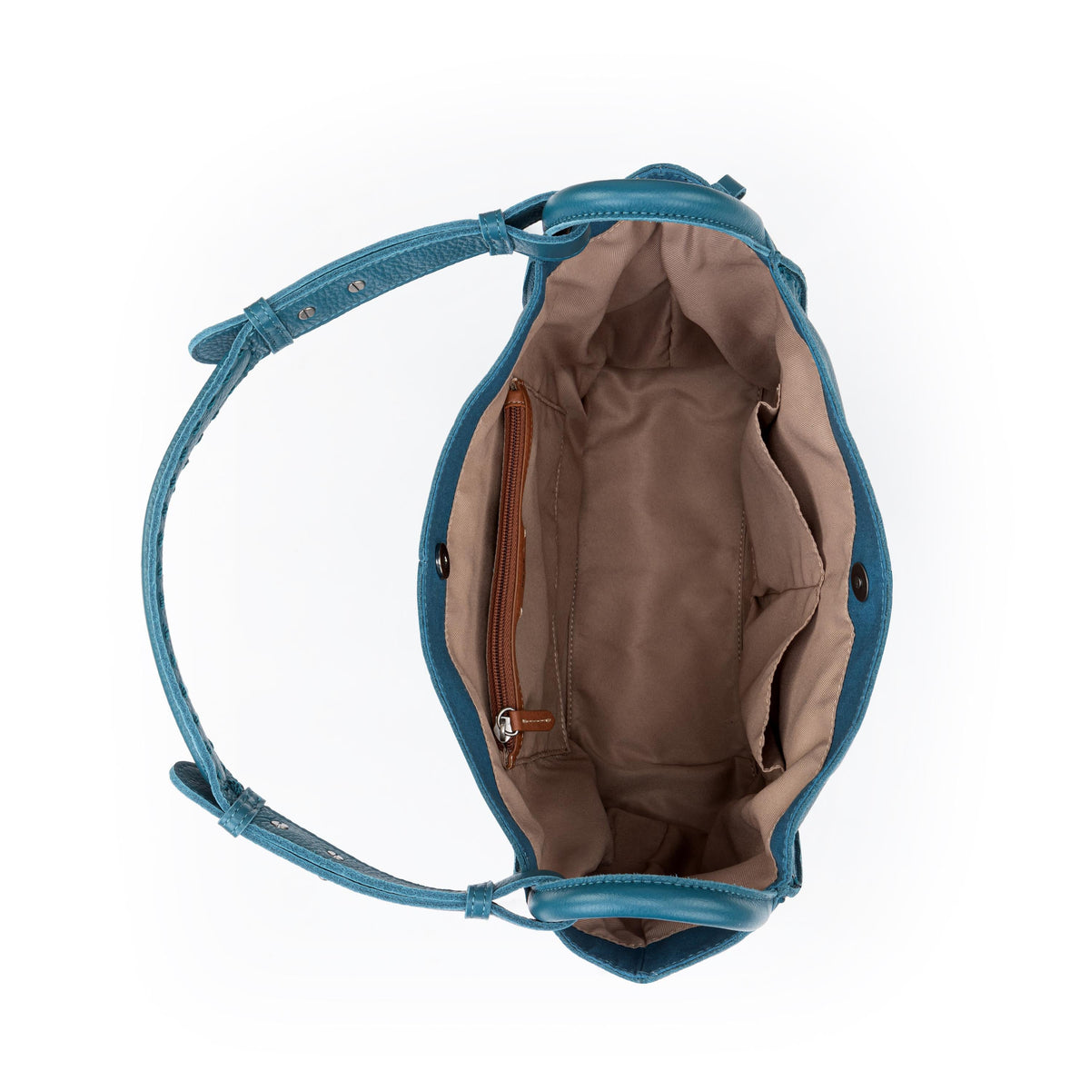 The Sak Los Feliz Medium Tote - Leather - Deep Teal