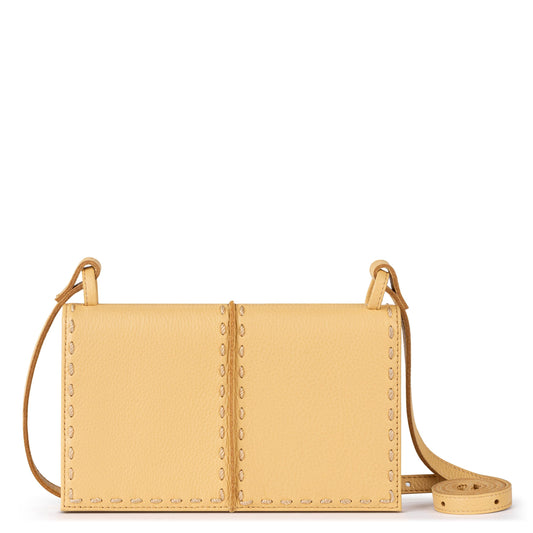 The Sak Los Feliz Phone Wallet - Leather - Buttercup