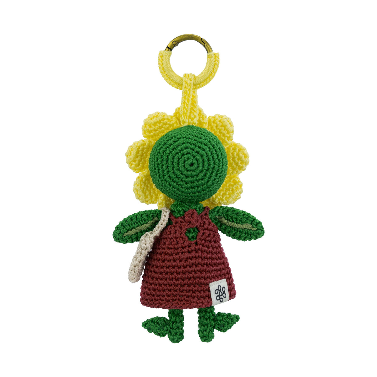 The Sak Sunbudz Sunflower Dangle - Hand Crochet - Sunnee