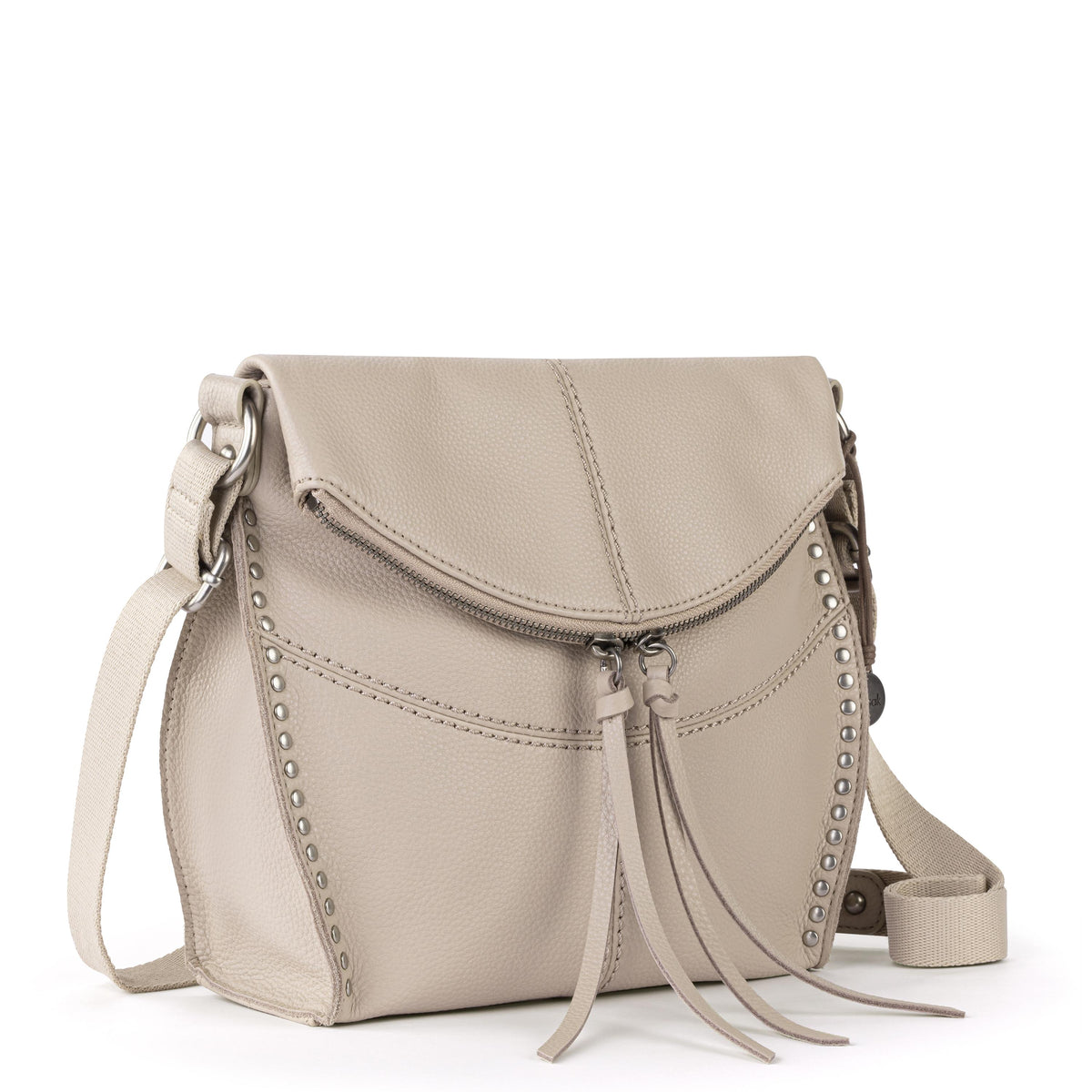 The Sak Silverlake Flap Crossbody - Leather - Sand