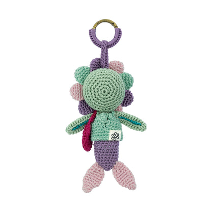 The Sak Sunbudz Sunflower Dangle - Hand Crochet - Merina
