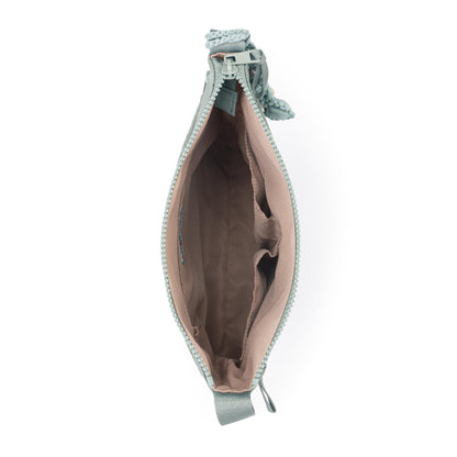 Sakroots Banyan Basic Crossbody - EcoTwill - Sage Flower Blossom Quilted