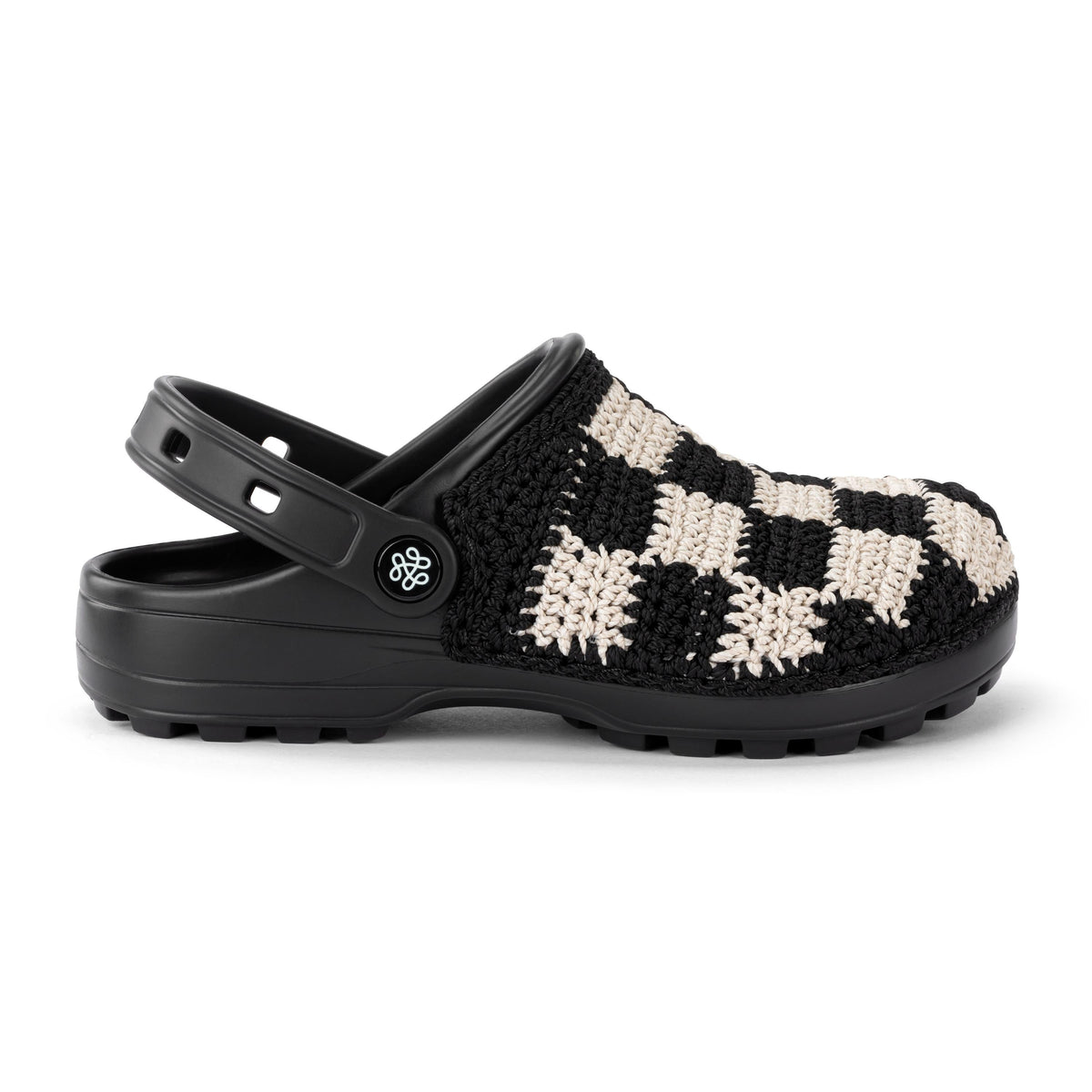 The Sak Bolo Eva Clog - Black Check