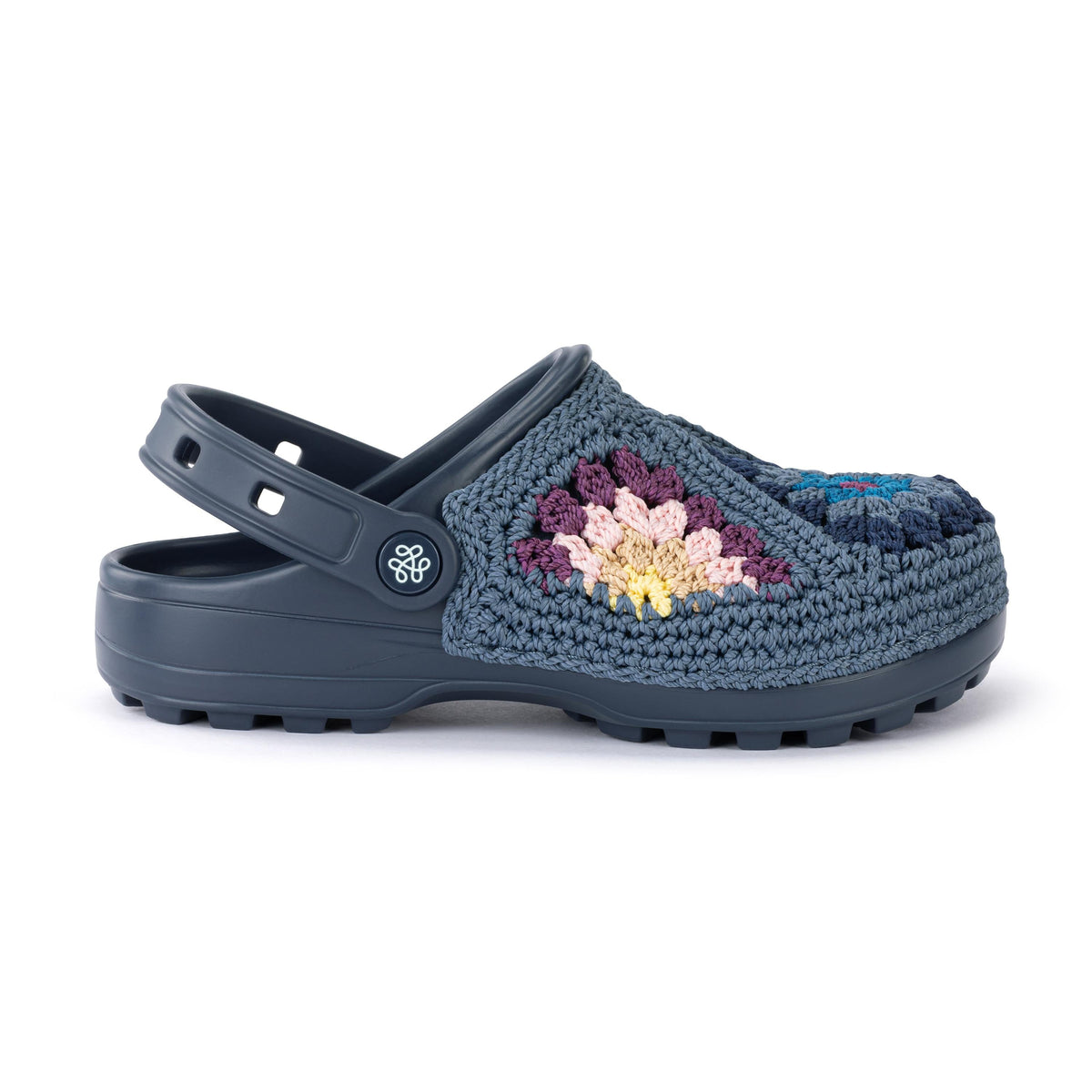 The Sak Bolo Eva Clog - Maritime Multi Patch