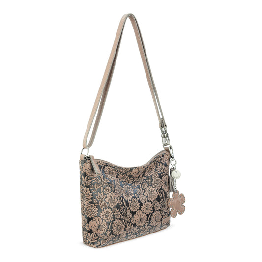 Sakroots Lumi Crossbody - EcoTwill - Mushroom In Bloom Embossed